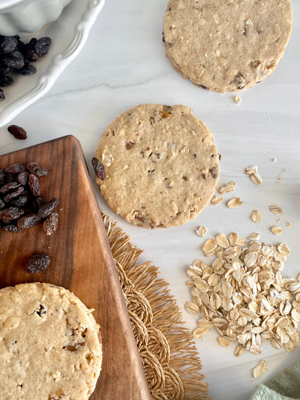 Ah-Mazing Golden Oatmeal Raisin with Milk Chocolate Pieces