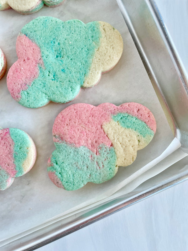 Cotton Candy Clouds Sugar Cookie Recipe