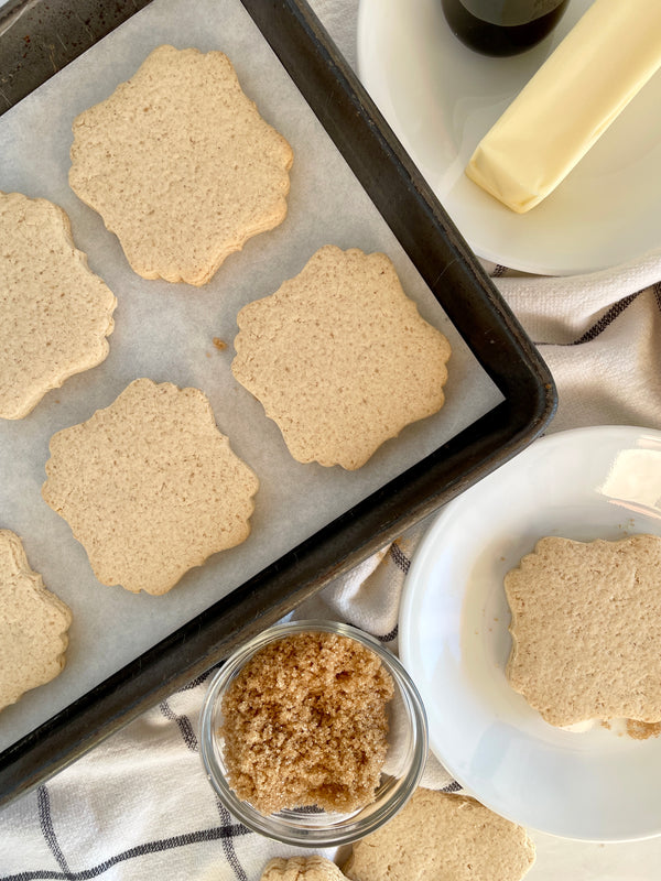 Gluten-Free Brown Butter Vanilla Bean Sugar Cookie Recipe