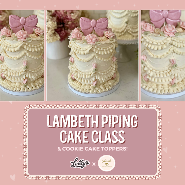 Lambeth Piping Cake Workshop