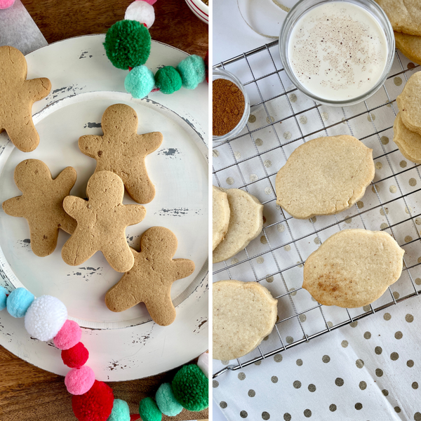 Ho Ho Holiday Bundle - Grand Gingerbread & Old Fashioned EggNog Sugar Cookie Recipes