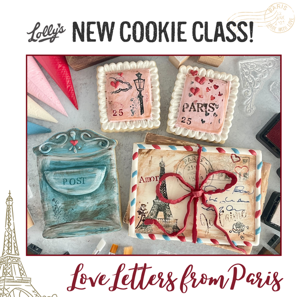 Love Letters Cookie Class