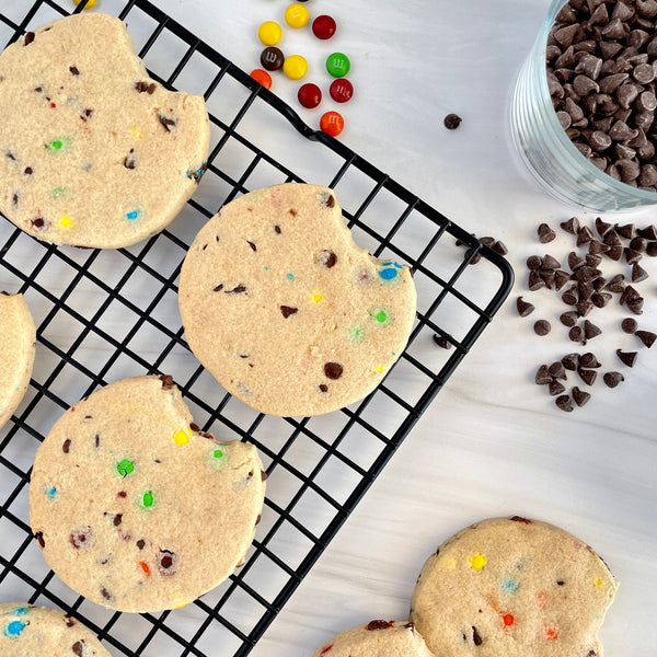 Rainbow Chocolate Chippy Sugar Cookie Recipe