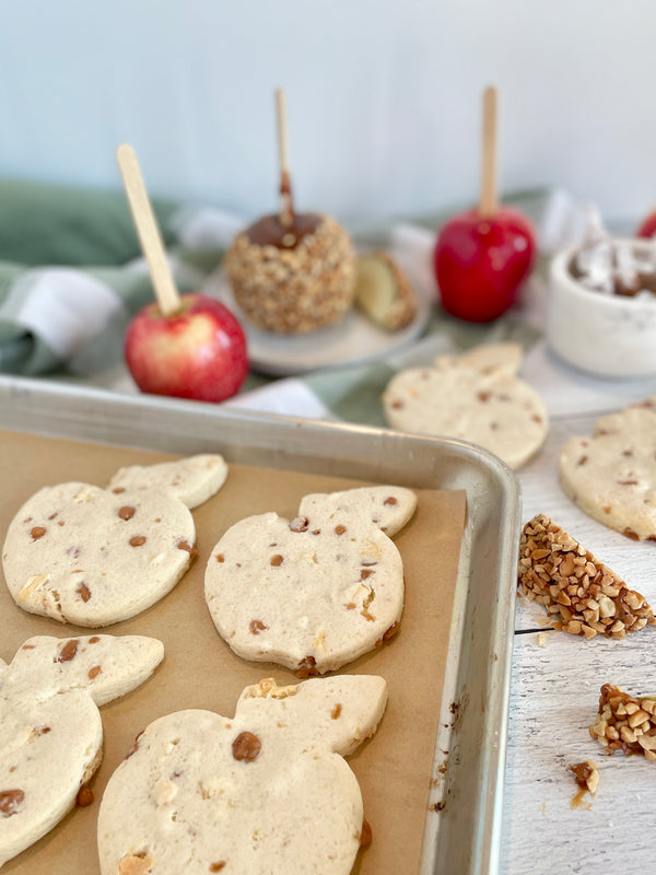 Sweet Caramel Apple Sugar Cookie Recipe