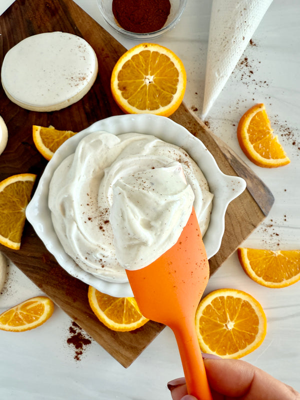 Sweet Spiced Orange Royal Icing