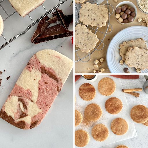 NEW Deliciousness Bundle - Positively Classic Neapolitan, Double Malted Milk & Sensational Snickerdoodle Sugar Cookie Recipes