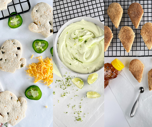 Fiesta Bundle - Simply Lime Royal Icing, Cheddar Jalapeño & Fried Ice Cream Cookie Recipes