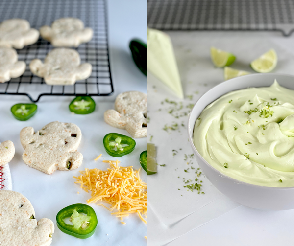 Duo Grande Bundle - Simply Lime Royal Icing & Cheddar Jalapeño Cookie Recipes
